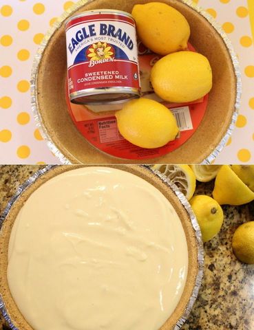 No Bake Lemon Pie