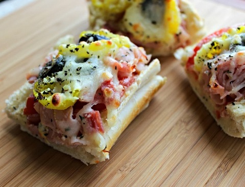 Baked Italian Sub Pizza