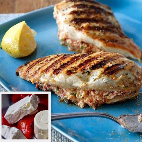 Stuffed Greek Chicken