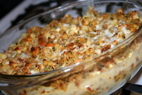 Leftover Turkey Bake