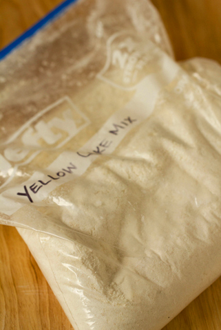 Homemade Yellow Cake Mix