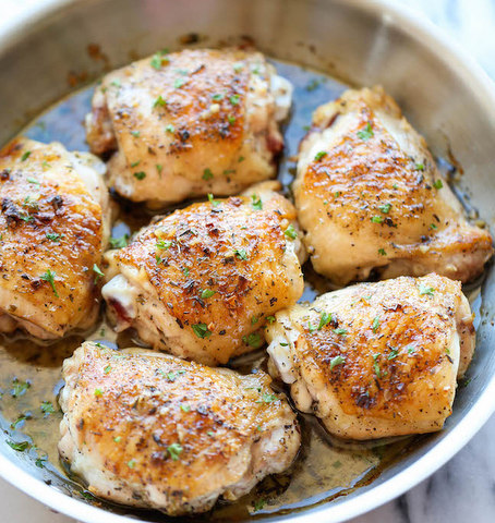 Easy Baked Garlic Chicken