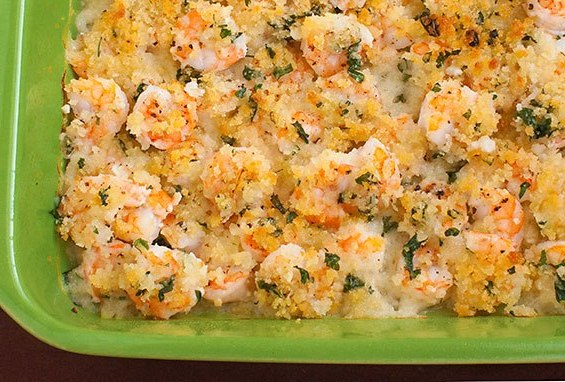 Crispy Baked Garlic Shrimp