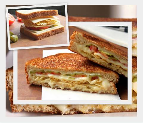 Potato Chip Grilled Cheese