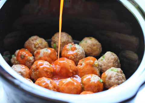 Buffalo Chicken Meatballs