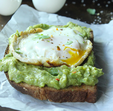 Fried Egg and Avocado Toast