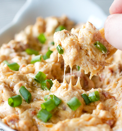 Cheesy Sausage and Onion Dip