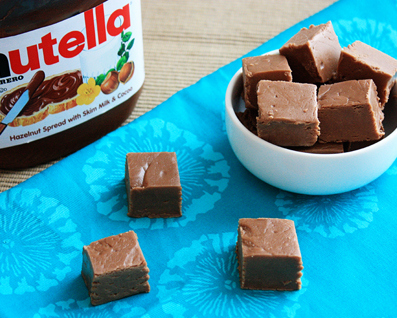 Easy Nutella Fudge