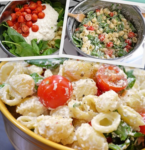 Garlic Pasta Salad
