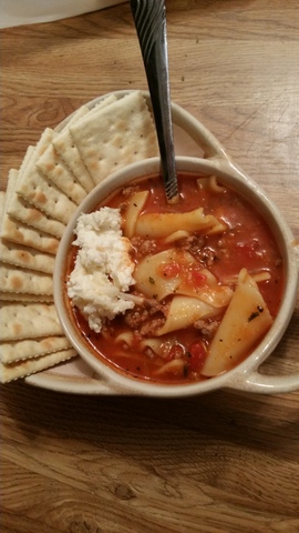 Lasagna Soup