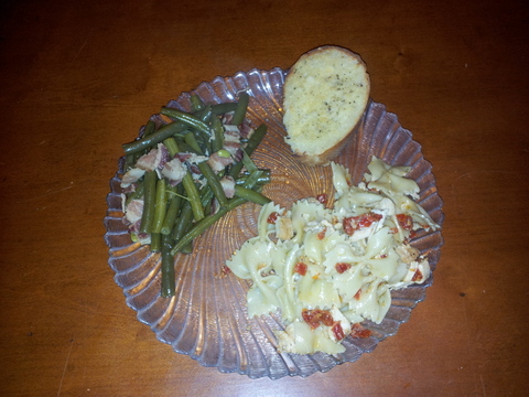 Garlic Chicken Pasta
