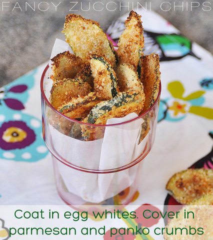 Parmesan Zucchini Chips