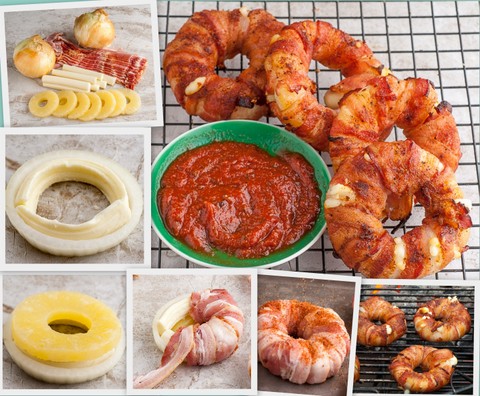 Bacon Pineapple Rings