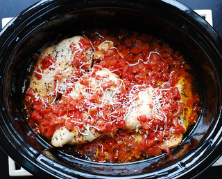 Slow Cooker Chicken Parmesan