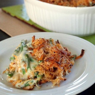 Cheesy Green Bean Casserole