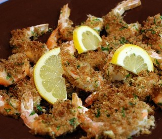 Crispy Garlic Lemon Shrimp