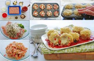 Chicken Parm Meatballs