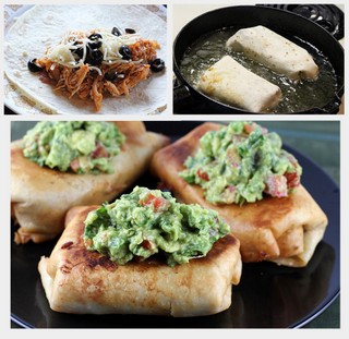 Easy Chimichangas