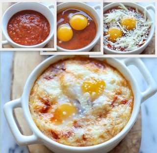 Italian Eggs in a Cup