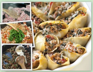 Sausage Stuffed Shells
