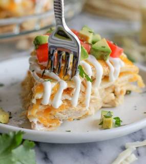Chicken Tortilla Pie
