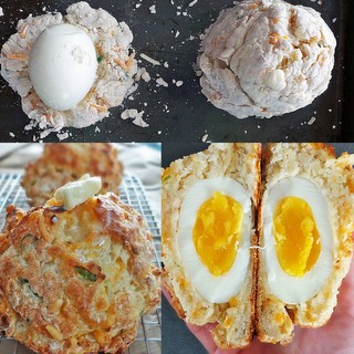 Eggs IN a Biscuit