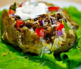 Loaded Taco Potato