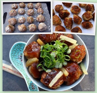 Sweet and Sour Pork Balls