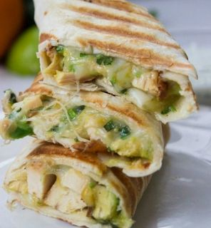 Healthy Chicken Burritos