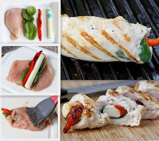 Easy Italian Stuffed Chicken