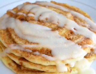 Cinnamon Roll Pancakes