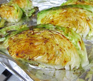 Easy Roasted Cabbage