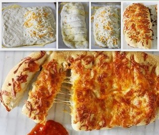 Stuffed Cheesy Bread