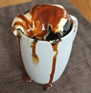 PB Chocolate Mug Cake
