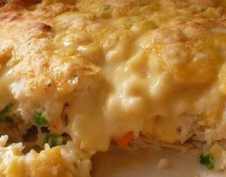Chicken n Biscuit Casserole