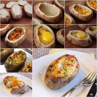 Stuffed Breakfast Potatoes