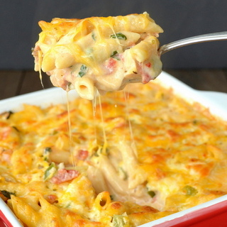 Baked Chicken Ranch Pasta