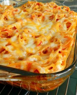 Easy Baked Spaghetti