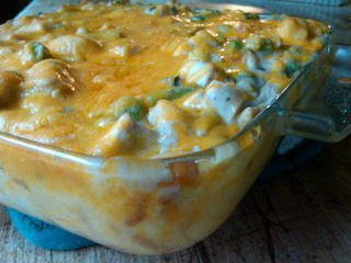 Open Faced Pot Pie