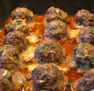 More Cheese Stuffed Meatballs