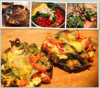 Spinach and Feta Stuffed Mushrooms