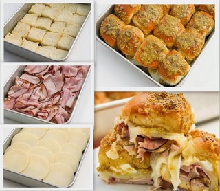 Easy Ham and Cheese Sliders