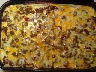 Creamy Burrito Casserole