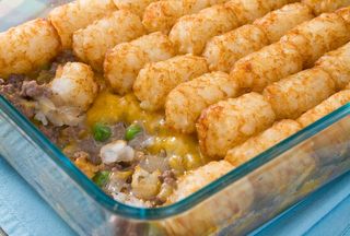 Tater Tot Beef Casserole