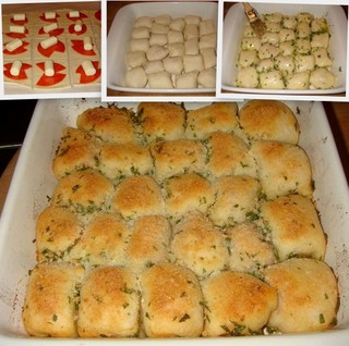 Quick Stuffed Pizza Rolls