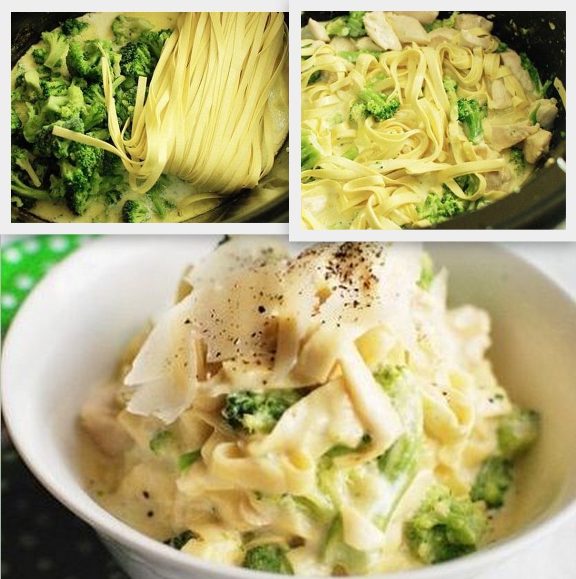 Slow Cooker Chicken Fettuccine