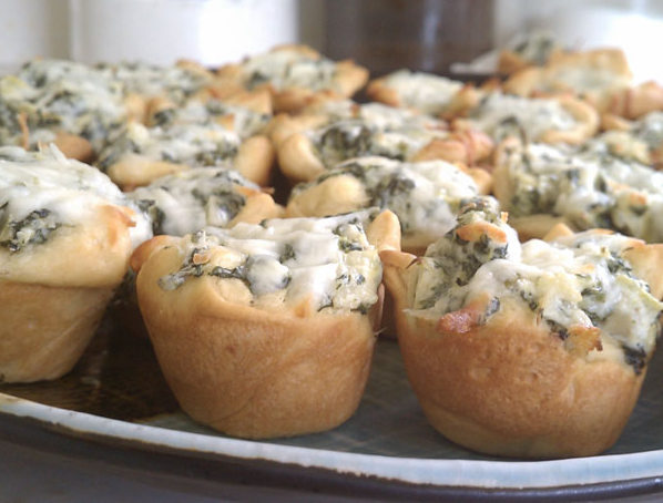 Spinach Artichoke Bites