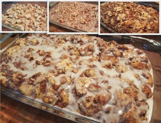 Cinnamon Roll French Toast Bake