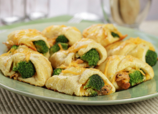 Chicken and Broccoli Rolls