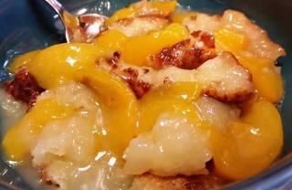 Simple Peach Cobbler